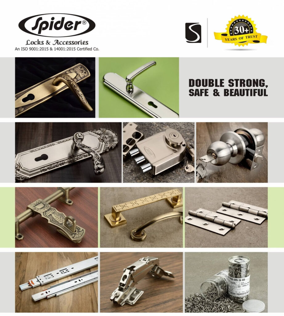 Types of Door Locks in India - Spider Locks