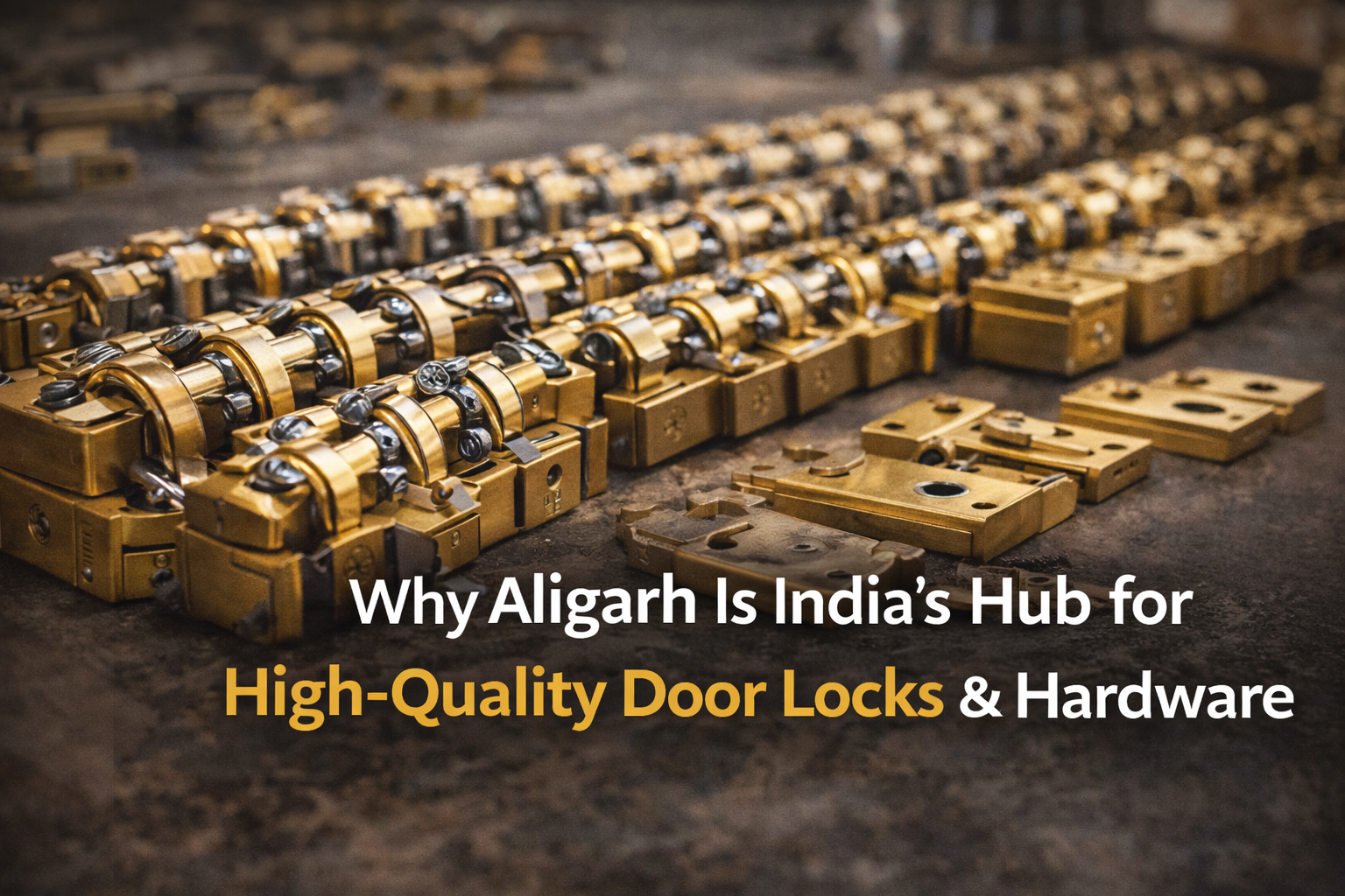 Why Aligarh is India’s Hub for High-Quality Door Locks & Hardware Manufacturing
