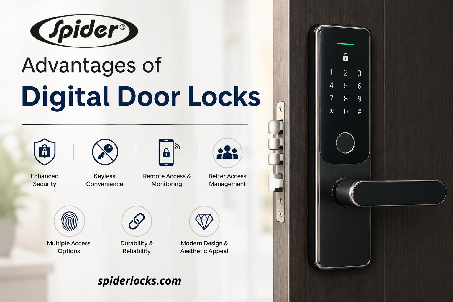 Advantages of Digital Door Locks